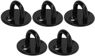 Allecto - Hangmat Kit - Heavy Duty - Roestvrij staal - Inclusief plafond haken - 5-Pcs set - Geschikt voor buitengebruik - Ideaal voor ontspanning