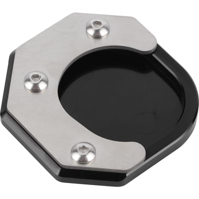 Motorfiets Zijstandaard Pad Vergroter Verlengstuk Geschikt voor YAMAHA TRICKER 20042018 gray
