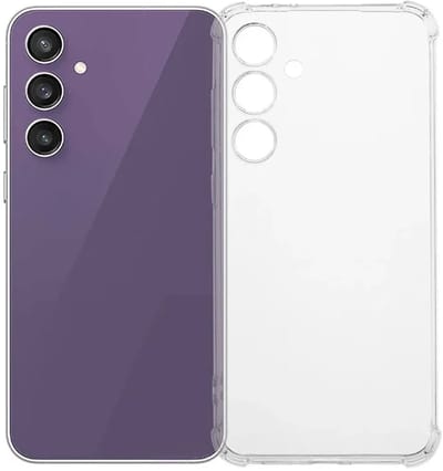 Transparant Hoesje Geschikt voor Samsung Galaxy S24 FE | Schokbestendig TPU | Back Cover | Dun | Flexibel | Shockproof | Doorzichtig