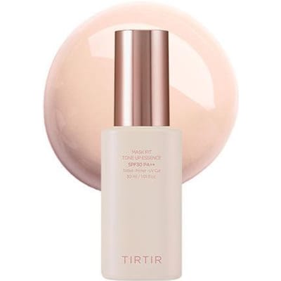 TIRTIR Mask Fit Tone-Up Essence 30ml SPF30 PA++ | Lichtgewicht Verhelderende Basis 01 Beige