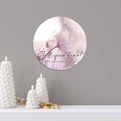 Kerstcirkel ' Fill your heart' - Christelijk - MajesticAlly