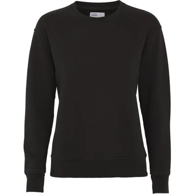 Damestrui met Ronde Hals Colorful Standard Classic Organic Deep Black
