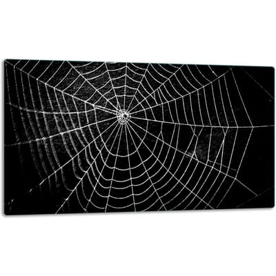 TMK ArtDeko Serie - Glazen Snijplank - 52x30cm - Inductiekookplaat Bescherming - Levendige Kleuren