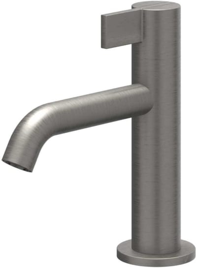 IVY Pact Fonteinkraan - Opbouw - Laag - Geborsteld Metal Black PVD