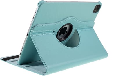 Arara Hoes Geschikt voor iPad Pro 11 inch hoes - (2022/2021/2020) - draaibaar tablethoes - bookcase - Lichtblauw
