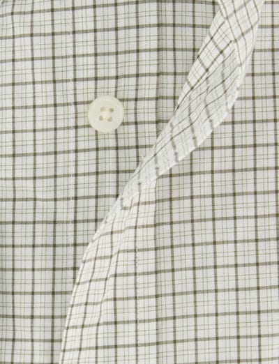 Casual overhemd Gant Regular Fit groen button-down boord