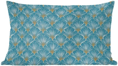 Sierkussens - Kussentjes Woonkamer - 60x40 cm - Symmetrisch - Patroon - Blauw