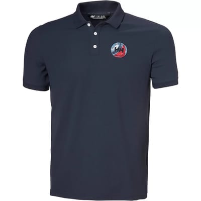 Helly Hansen Hp Race 2.0 Korte Mouw Poloshirt Blauw S Man