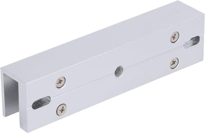 Glazen Deur Slot - Magnetisch Slot - Veilige Toegang - Roestbestendige Legering - 140 mm Lengte - Zilverkleurig