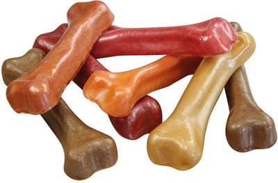 Plutos Chorizo Kauwbot - Maat L - 5 stuks - Extra hard - 100% natuurlijke ingrediënten -
