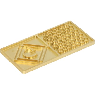 Ijsblokjesstempel voor Cocktails Whiskey Koperen IJsblokjesstempel voor Heldere IJsblokjes Bartender L(for 6.5-9kg)