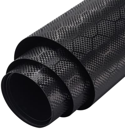 NTHProducts - Car Film - Honeycomb Carbon - Elegant en Mysterieus - Glossy Zwart - Vinyl Film voor Auto - Geschikt voor Auto en Motor