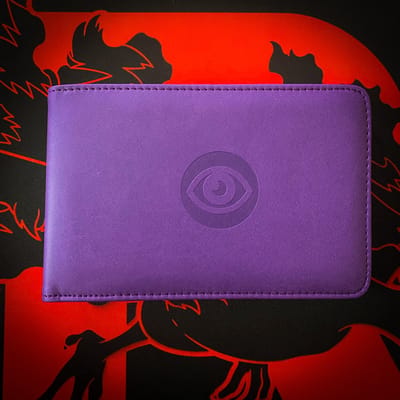 Pokemon Mini Binder . Psychic Energy (Paars) . Verzamelmap geschikt voor 64 kaarten