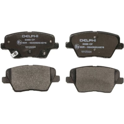 Remblokset DELPHI LP3386, achter