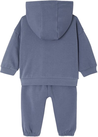 Vertbaudet Sportpak met capuchon en rits + jogging voor baby