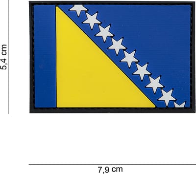 101 Inc Embleem 3D Pvc Bosnië  15068