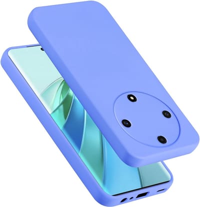 Cadorabo Hoesje geschikt voor Honor Magic 5 Lite 5G in LIQUID LICHT PAARS - Beschermhoes gemaakt van flexibel TPU silicone Case Cover