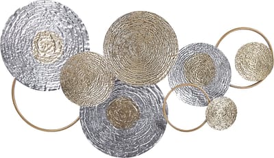 VANADIUM - Wanddecoratie - Zilver - IJzer