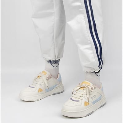 Kleine Witte Schoenen Dames Nieuwe Damesschoenen Casual Veelzijdig Studenten Boardschoenen Retro Sportschoenen Dames 40 gray