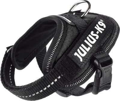Julius-K9 IDC Powertuig - Hondentuig - 3XS - Baby 1 - Zwart