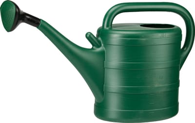 Koopman gieter tuinaccessoire 10 liter donker groen kunststof.