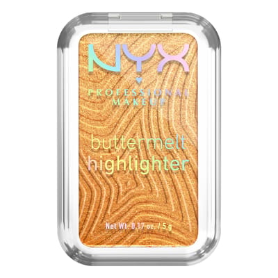 NYX Professional Make Up Buttermelt Highlighter - Blijft tot 12u zitten - Verrijkt met mango-, amandel- en sheaboter - Butta Bling - 5gr