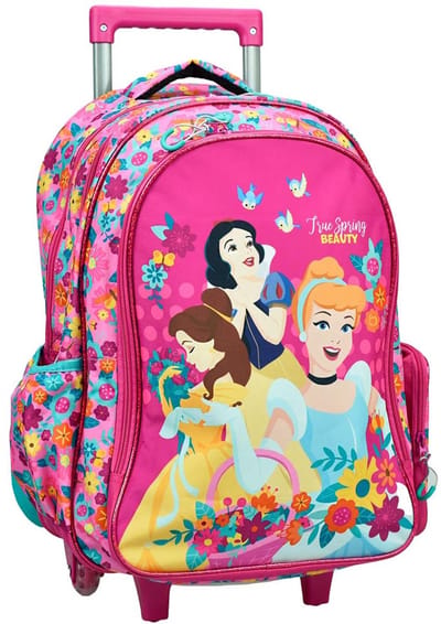 Disney Princess Rugzak - 20 cm - Schooltas - Trolley - 1 stuk - Princess Spring uitvoering