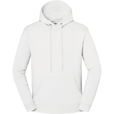Fruit of the Loom Unisex Adult Iconic Premium Hoodie (Wit)
