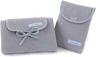 Waterdichte babyverschoonmat en luiertas set - 2-delig, perfect voor onderweg