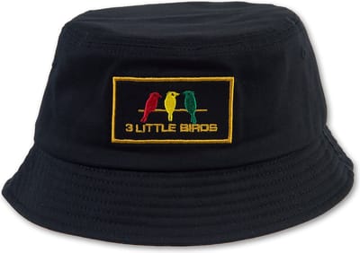 Bucket Hat AFCA 3 Little Birds Logo AFCA - Fanwear - 3 lttle birds - reggae - Amsterdam - vissershoedje