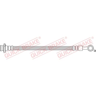 Remleiding QUICK BRAKE 58.022, Rechts