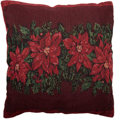 Clayre & Eef Sierkussen 45x45 cm Rood Polyester
