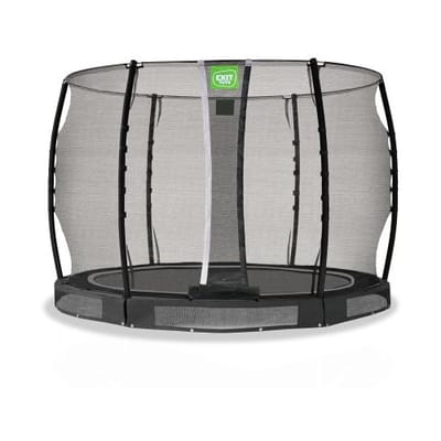 EXIT Allure Classic Trampoline ø305cm - Inground - Ingraaftrampoline - Rond - Voor Kinderen - Zwart