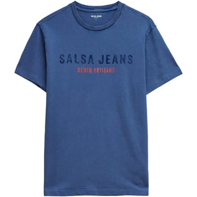 Geborduurd T-shirt Salsa Jeans