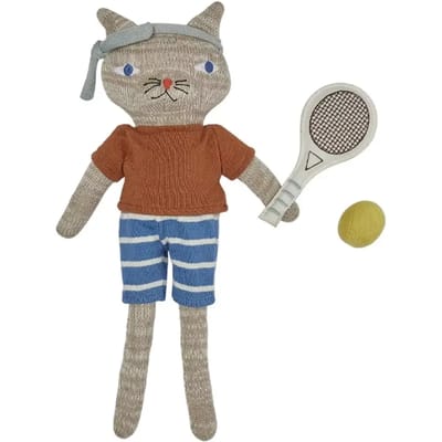 Mini katoenen babyknuffel OYOY Living Design Polly Cat