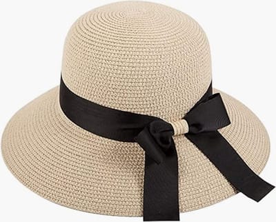 Strohoed Dames - Zomerhoed Dames - Opvouwbaar - One Size