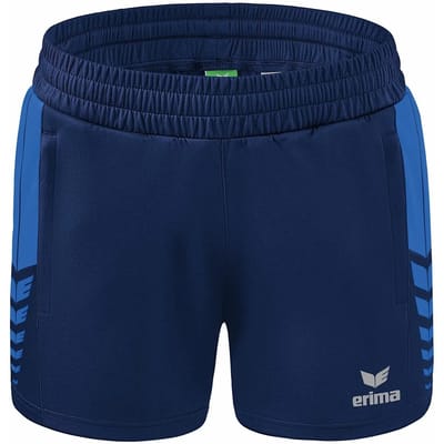 Erima Six Wings Worker Short Dames - New Royal / New Navy | Maat: 36