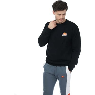 Ellesse Heren Diveria Sweatshirt (Zwart)