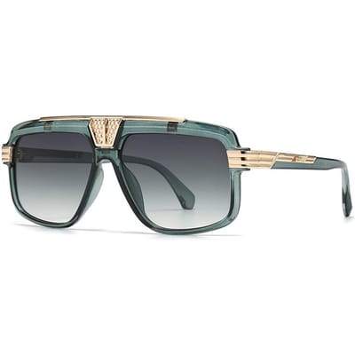 Nieuwste Cross-Border Klassieke Versie Aviator Zonnebril Opvallende Zonnebril Lh119 Premium Kwaliteit Comfortabel Dagelijks Draagbaar gray