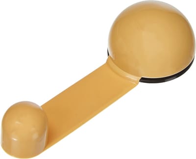 Roterende Deurstop Beige - Eenvoudig te Installeren en Mee te Nemen