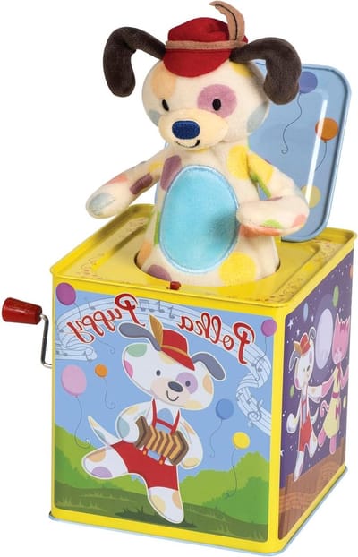 Dansende Puppy Speelgoed - Muziek Doos - Kinder Vermaak - Puppy Danst Muzikaal - 10 Inch Hoog - Veelkleurig