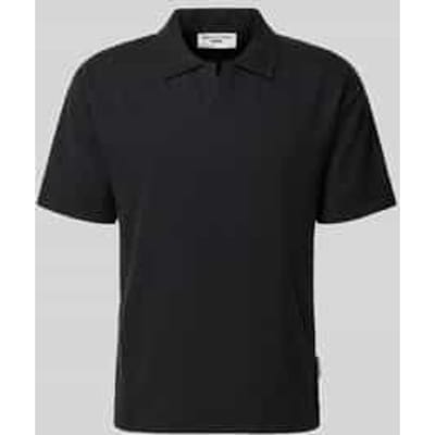 relaxed fit poloshirt van katoenmix