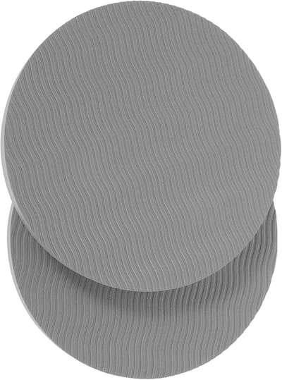 Kniebeschermers Yoga - Ondersteuning Pad - Comfortabel Trainen - Antislip TPE Materiaal - 17.3 x 17.3 cm - Grijs