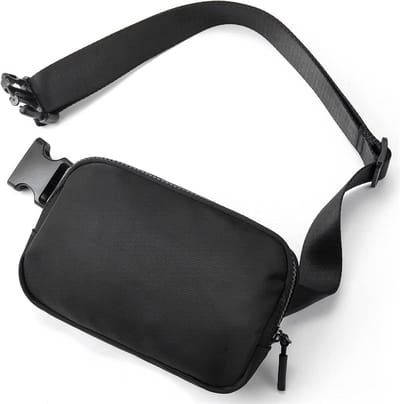 VVGoods - Sportieve en elegante heuptas met verstelbare riem en meerdere vakken, waterdicht polyester.