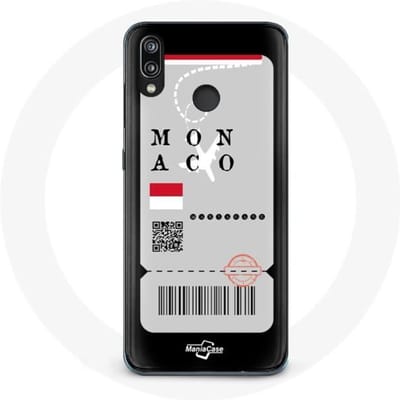 Coque pour Huawei P20 Lite Billet d'avion Monaco