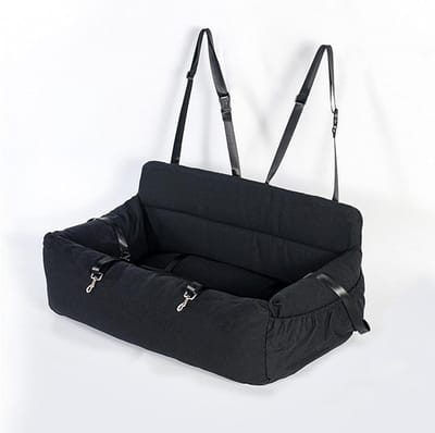 Hondenautostoeltje - Reisbed Hond - Veilig Reizen - Wasbaar Ontwerp - 33.5 inch - Zwart