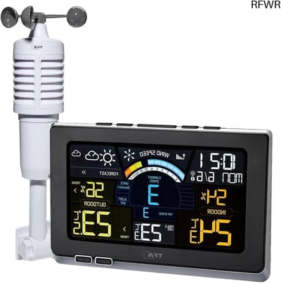 Weerstation Binnen en Buiten - Hygrometer Draadloos - Luchtvochtigheidsmeter - sensor set