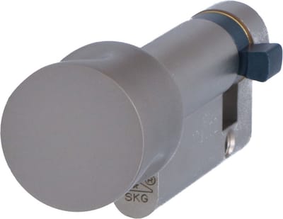 2 stuks - S2 halve knopcilinder K50/10