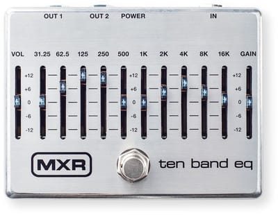 MXR M108S Ten Band EQ - Equalizer voor gitaren