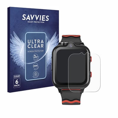 Savvies - Screenprotector voor Carneedi D35 1.69" - Folie Beschermfolie transparant 6 Stuks